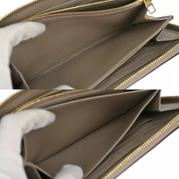 LOUIS VUITTON Zippy Wallet Bicolor Monogram Empreinte Leather - Picture 14 of 16